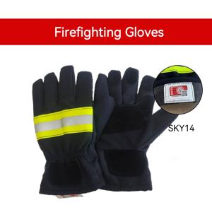 Hand Protection Durable Excellent Firefighting Gloves for Safety